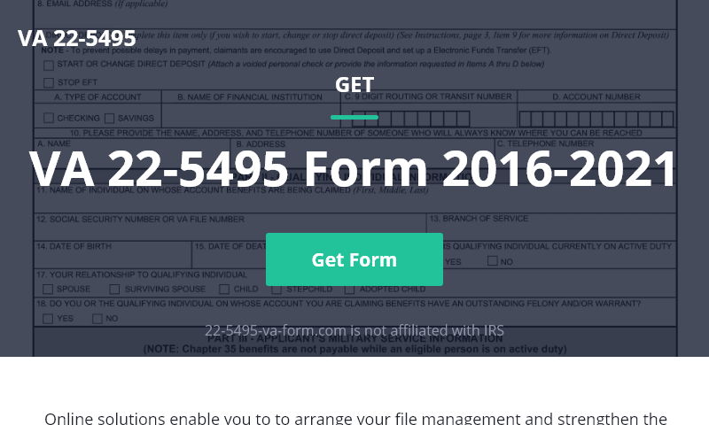 22-5495-va-form.com