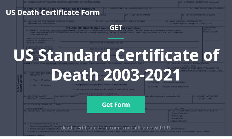 death-certificate-form.com