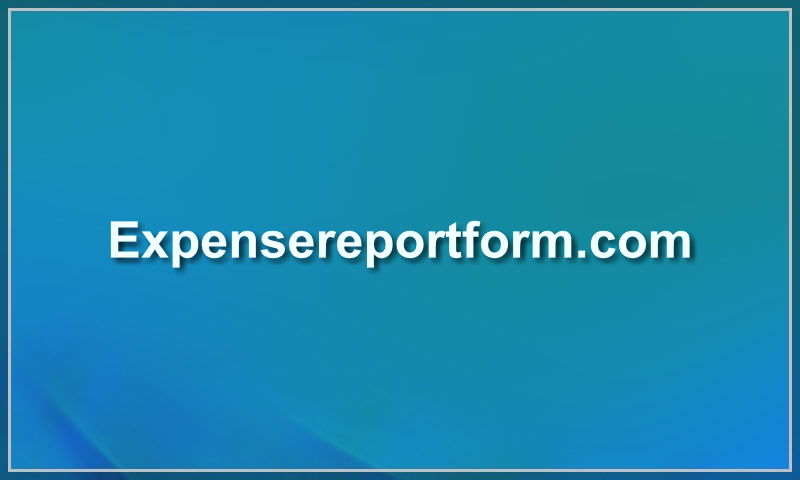 expensereportform.com