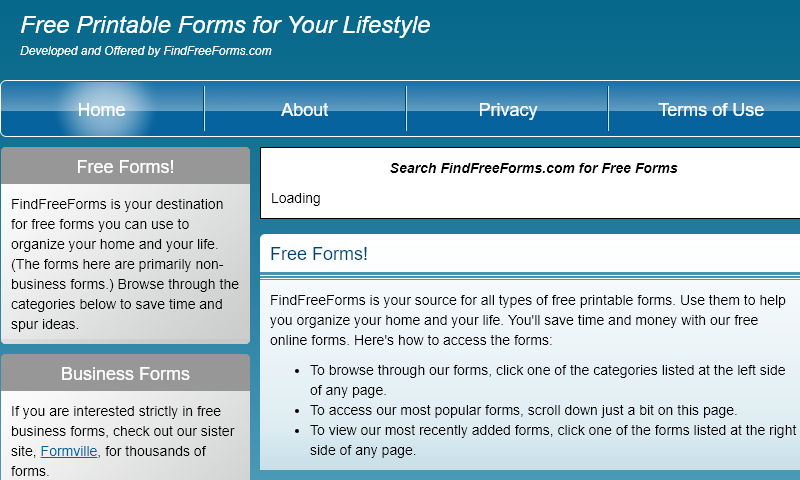 findfreeforms.com