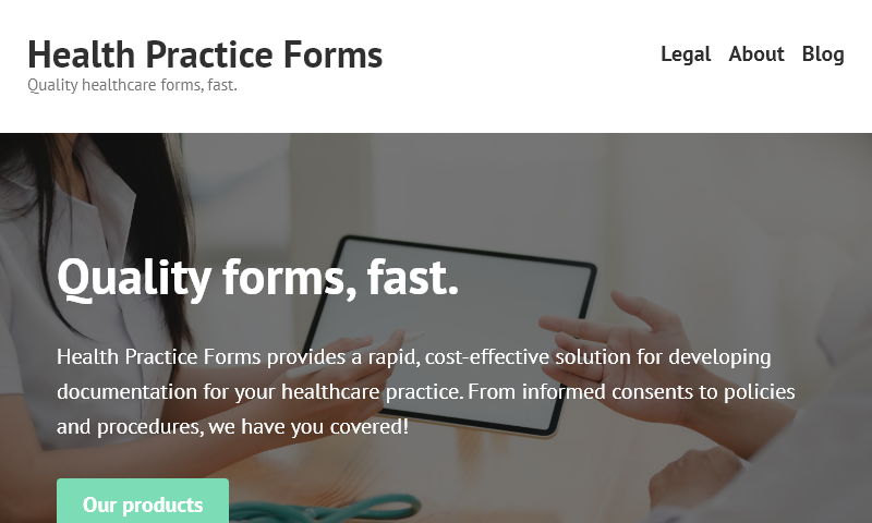 healthpracticeforms.com