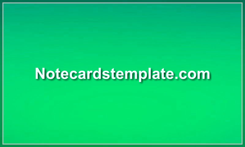 notecardstemplate.com